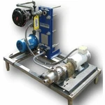 Used Mueller Accu-therm Plate Heat Exchanger Pump Package Model AT4 C-20. Fixed Price $4433.00.