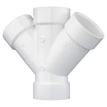 Charlotte Pipe 3 Inch Dwv Double Wye Fitting For Drain Waste And Vent Usa Made. Fixed Price $35.29.