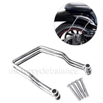 Yamaha Road Star Warrior XV1700 Saddlebag Support Brackets Bar Chrome Mount. Fixed Price $47.00.