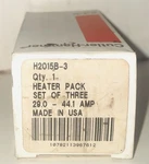 Cutler Hammer Heater Pack Of H2015B-3 New 2996. Fixed Price $35.00.