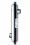 Pool Heat Exchanger 85K Btu Stainless Steel Shell And Tube 316L 1/2" & 1" Fpt. Fixed Price $178.99.