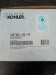 Kohler TS27403-4G-CP Riff Tub & Shower Faucet Trim Kit, 1.75 Gpm, Chrome (no Val. Fixed Price $199.00.