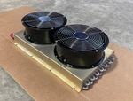 Heat Exchanger Thermatron 735SPC0 Ss Tubing Copper Fins Fan Orion OA254AN-22-3TB. Fixed Price $1000.00.