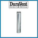 Duravent Directvent Pro 4" X 6" Galvanized Pipe Length #46DVA-06. Fixed Price $33.99.