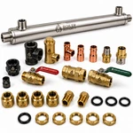 33" Sidearm Heat Exchanger Kit 5600018 W/ 2053 Fittings Fits Central Boiler. Fixed Price $349.90.