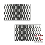 2PCS Car Rear Tail Light Lamp Stickers, 18.82" 11.81" Honeycomb Pattern Black. Fixed Price $8.83.