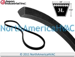New Vbelt Fhp V-belt 3L240 Industrial Grade 3/8" X 24" Hvac Lawn Mower Auto. Fixed Price $8.15.