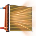 Vevor Water To Air Heat Exchanger 18 Finned Tube Hvac Coil 120K Btu. Fixed Price $229.90.