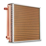 Uimoso 20"X Heat Exchanger Water To Air 3-ROW 3/8" Copper Ports 242 Fins. Fixed Price $229.89.