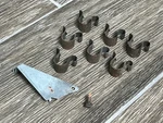 General Electric Range Element Lock Spring Clips & Bracket WB09X40389 #3. Fixed Price $15.99.