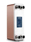 4"X12"-40 Plates Heat Exchanger With 1" Mpt Port Water To 316L Stainless. Fixed Price $220.00.