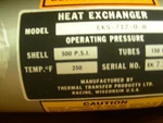 Thermal Transfer Heat Exchanger EKS-712-O-R. Fixed Price $350.00.