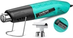 380W Fast Heat Mini Hot Air Gun With 2-TEMP Settings 480 F-850 F(249 C-455 C). Fixed Price $14.99.