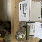 Kohler T73140-4-CP Composed Transfer Trim With Lever Handle Polished Chrome. Fixed Price $115.00.
