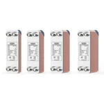 Alorair 10-40P 4"X12" Brazed Plate Heat Exchanger, 1" Mpt Ports, 316L St.steel. Fixed Price $109.59.