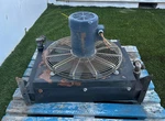 Akg ACD40-3 250PSI Heat Exchanger W/ Leeson 110048.00 1HP Motor 1725RPM. Fixed Price $500.00.