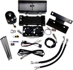Ultracool Below Regulator Mounted Oil Cooler Kit Black Motorcycle Street RF-2G. Fixed Price $494.99.