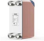 Alorair 5"X12" 80 Plate Brazed Heat Exchanger 316L St.stee 1-1/4" Mpt Port. Fixed Price $232.80.