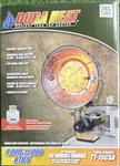Dura TT-15CSA Radiant Tank Top Propane Heater 9,000-15,000 Btu. Fixed Price $23.77.