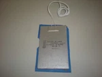 Watlow 030050C1-K001F Silicone Rubber Heater 5" Nos, Nnb. Fixed Price $49.99.