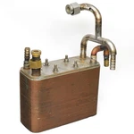 Flatplate FP5X12-90 (S8 P10) Heat Exchanger 5"X12" Plates 1200 Maximum Btus. Fixed Price $160.29.