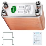 Heat Exchanger 3"X7.5" 60 Plates Brazed 316L 1/2" Bsp Fp. Fixed Price $93.86.