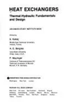 Heat Exchangers : Thermal-hydraulic Fundamentals And Design Hardc. Fixed Price $33.65.