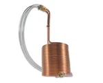 Coldbreak Homebrew 9-12 Gallon Batch Copper Immersion Wort Chiller, X-large, .... Fixed Price $282.07.