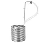 Bacoeng 3/8" X 50FT 304 Wort Chiller, Immerson Stainless Steel Tubin.... Fixed Price $146.08.