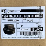 Lot Of Everflow BMPL2000 Black Iron Pipe Plug Npt Fittings. Fixed Price $164.68.