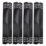 Criditpid Grill Heat Tent Plate Flame Tamer Compatible For 4-PACK, Black. Fixed Price $33.43.