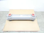 Itt Bcf 5-030-08-036-005 Brass Shell Copper Tube Heat Exchanger 3IN 2IN Npt. Fixed Price $5000.00.