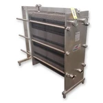 Used Thermaline Gasketed Stainless Steel Sanitary Plate Heat Exchanger T28CH-ALA. Fixed Price $10515.00.