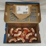 Nibco 907 1-1/2" Dwv Elbow-wrot Copper-c X C--39R494--LOT Of 10. Fixed Price $199.99.