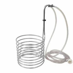 Ny Supply 1/4" X 20' Stainless Steel Wort Chiller - Homebrew Beer Immersion. Fixed Price $51.99.