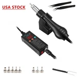 Tlbzk 8858 Hot Air Rework Station Kit With Compact Size, Nozzles, 2 Tweezers. Fixed Price $39.99.