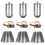SN2461 SA2461(3-PACK) 16GA Stainless Steel Heat Plate Burner And Ele.... Fixed Price $140.10.