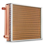 Vevor 18"X 20" Heat Exchanger Water To Air 3-ROW 3/8" Copper Ports 242 Fins. Fixed Price $202.89.
