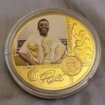 Pele Gold Coin 3 Time World Cup Winner Brazil Signed Usa 2026 Legend Santos. Fixed Price $20.13.