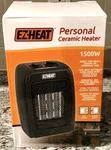 Ez-heat 1500W Personal Ceramic Space Heater W/2 Setting And Thermostat New. Fixed Price $34.99.