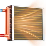 Vevor Water To Air Heat Exchanger 14 Finned Tube Hvac Coil 65K Btu. Fixed Price $160.90.