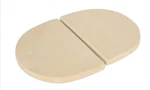 Primo Heat Deflector, Oval Lg 300, 2 Pieces. Fixed Price $109.00.