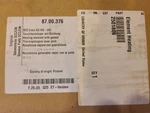 New Oem Rational 87.00.376 8700376 Heating Element W/ Gasket Aa. Fixed Price $119.00.