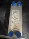 Heat Exchanger: 1,200,000 Btuh Bell & Gossett 127,250 Oil Gpm, 60 Plates. Fixed Price $699.00.