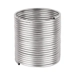 Stainless Steel Coil, 1/2" X 50FT 304 Tubing, Immerson.... Fixed Price $123.25.