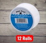 12 Rolls Black Swan White .75 In. X 520 Ptfe Tape 02105. Fixed Price $21.99.