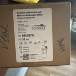 Sunset Healthcare Solutions RES027IL Pediatric Inline Heat And Moisture Exchang. Fixed Price $50.00.