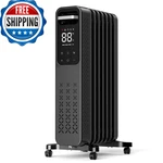 Zafro Oil Filled Radiator Heater 1500W Energy Saving Space Curved Fin. Fixed Price $157.92.