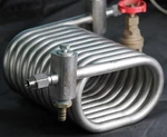 Exergy Tube Coil Stainless Steel Heat Exchanger 00448 3/8" Usa. Fixed Price $225.00.