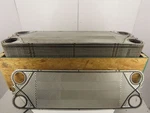 Wcr Qty 99 Stainless Steel Heat Exchanger Plates For Gea VT40 430MM 1400MM. Fixed Price $4999.99.
